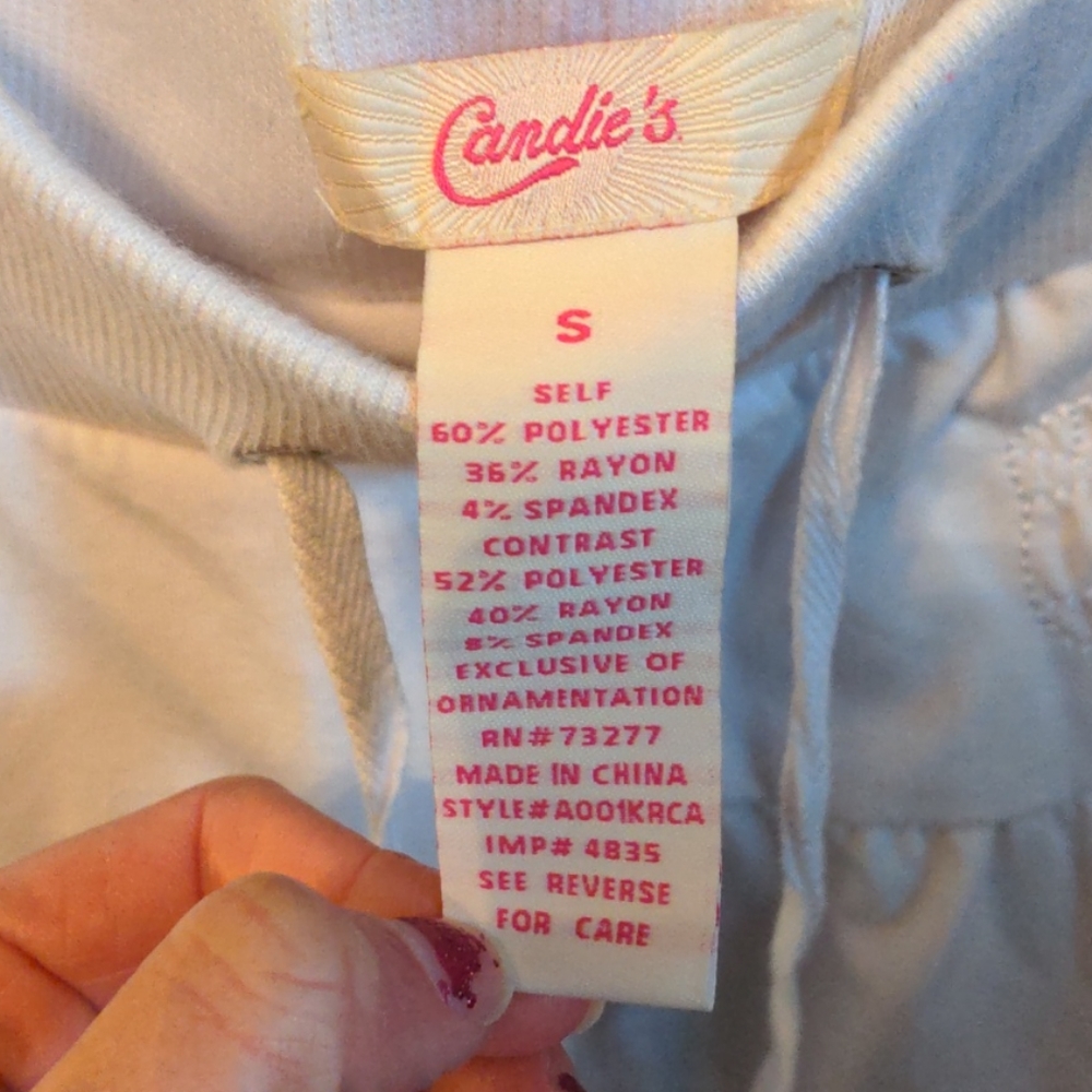 Candies White flower skirt - Picture 3 of 13